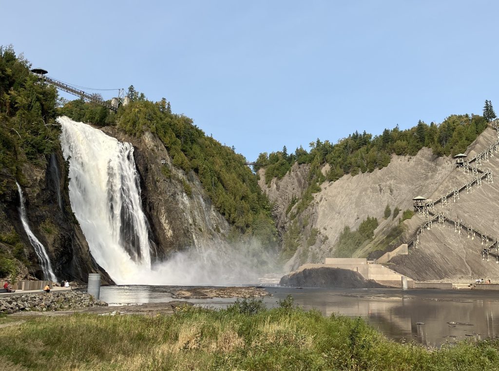 Chutes de Montmorency, au Québec