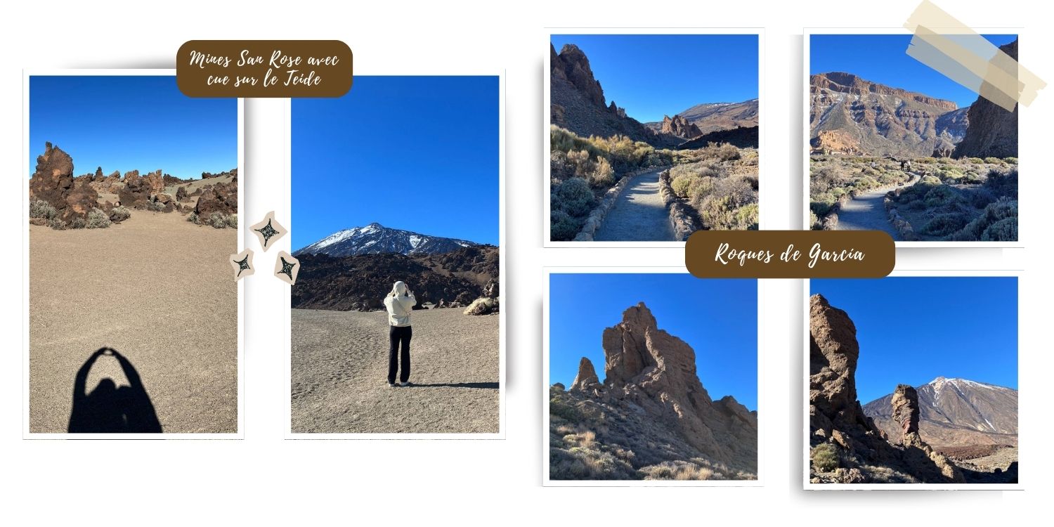 Randonnées en bas du Teide